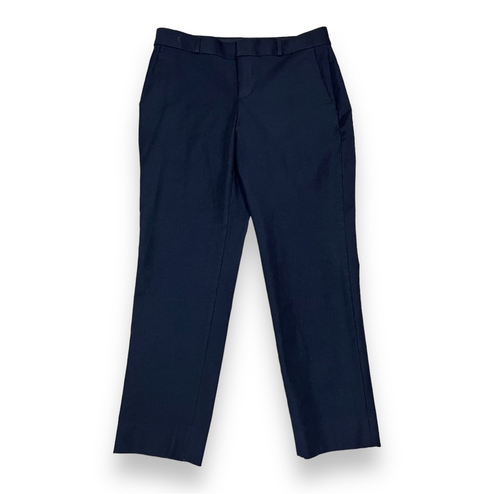 Banana Republic Navy Ankle-Length Women's Dress Pants